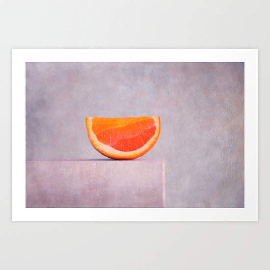 summer in orange Art Print