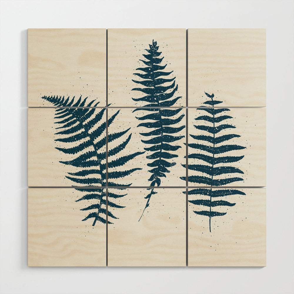 Vintage Botanicals Wood Wall Art by matise