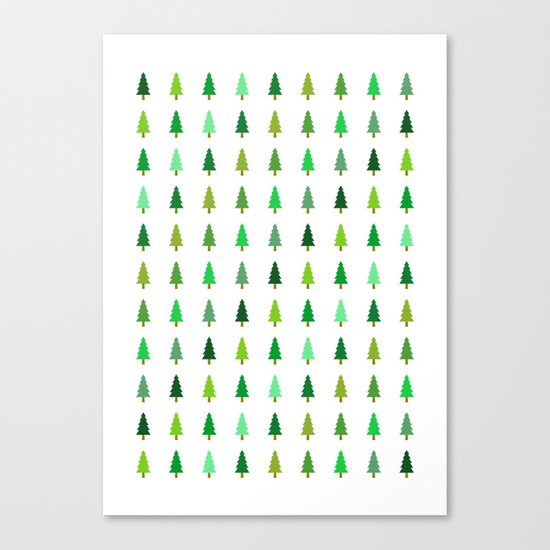99 trees, none of them a problem Canvas Print