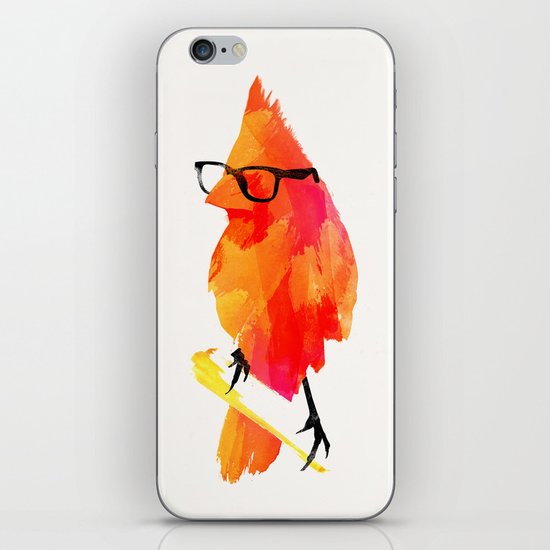 Punk bird iPhone & iPod Skin