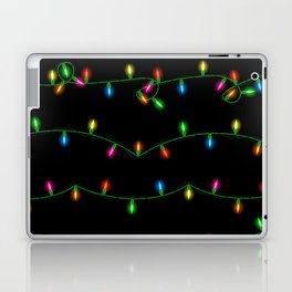 Christmas lights collection Laptop Skin