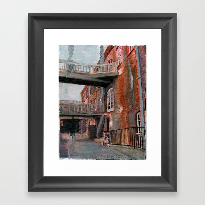 River Street Framed Art Print