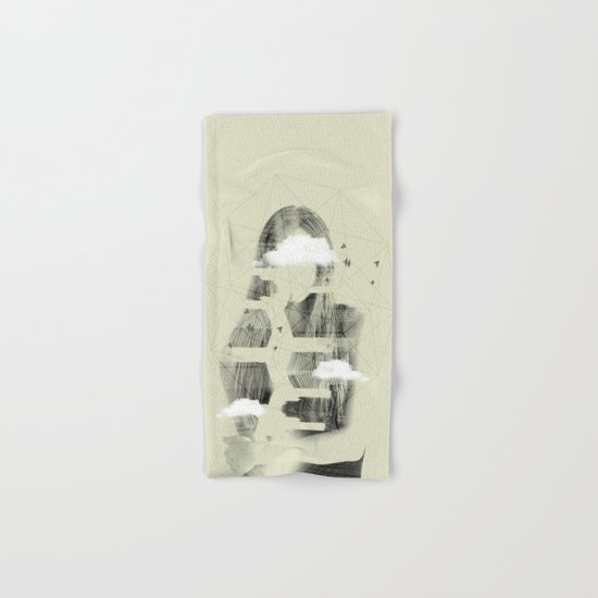 Facet Sky Hand & Bath Towel