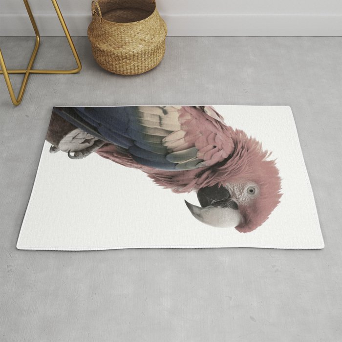Red Parrot Rug