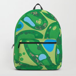 golf course green Backpack