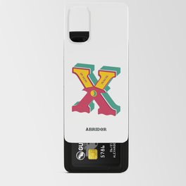 Abridor Type Design X Android Card Case