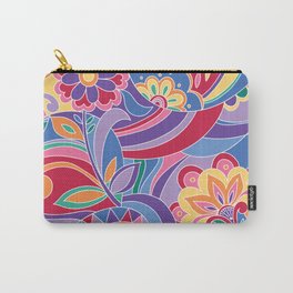 Happy hippy, the 70s free spirit Carry-All Pouch