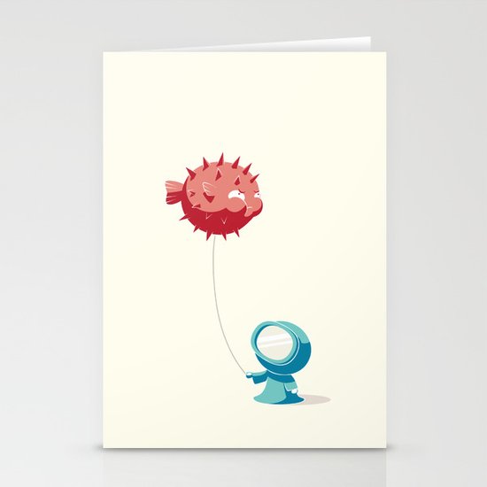 Balloon Stationery Cards