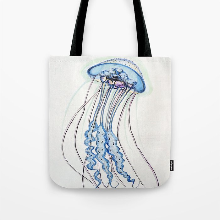 Nighttime Jelly Tote Bag