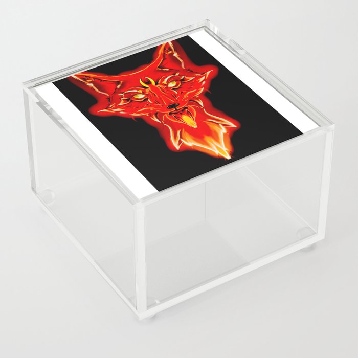 fire fox Acrylic Box