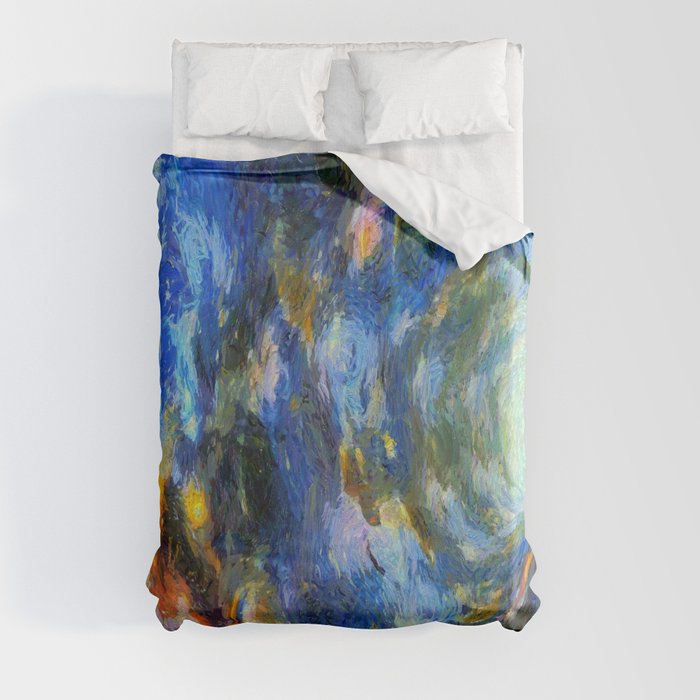 beyond the universe Duvet Cover
