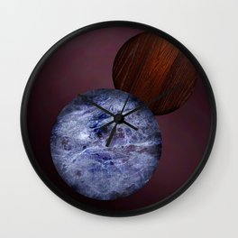 Dark Amsterdam Balls Wall Clock