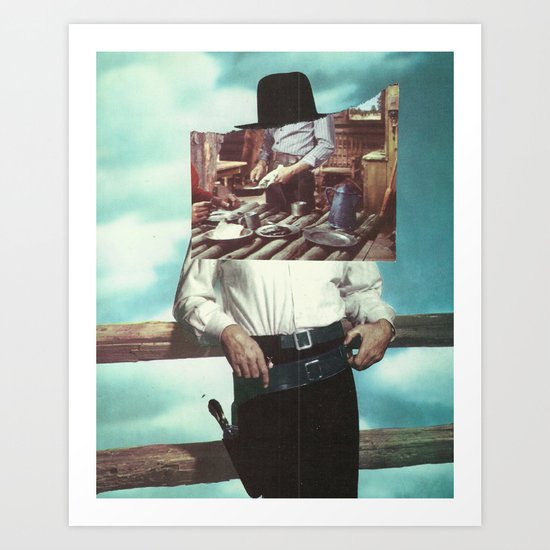 Gun Slinger Art Print