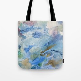 Watercolor Clouds Tote Bag