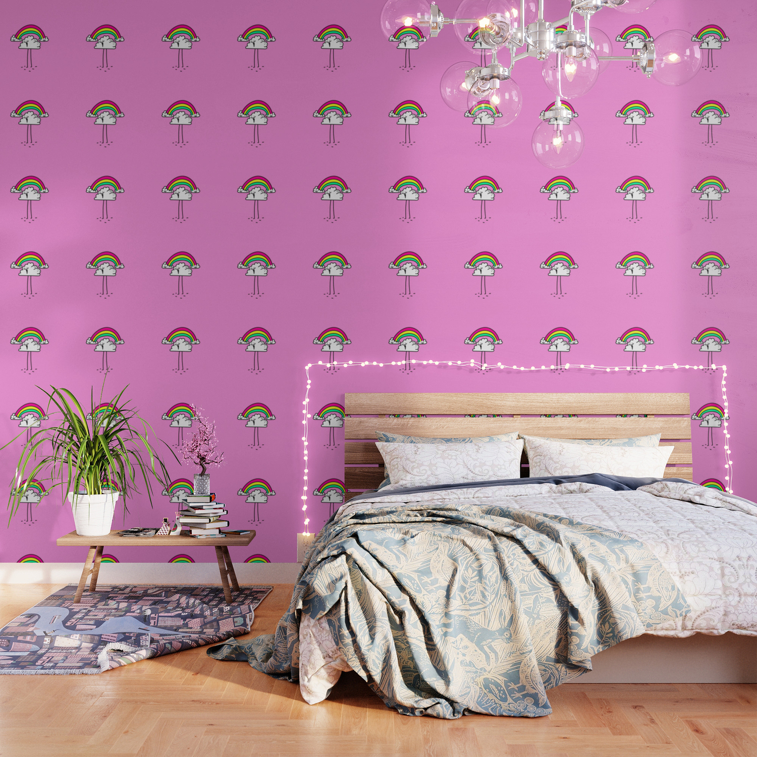 Rainbow Cloud Wallpaper By Blitzcheese Society6