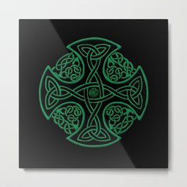 Celtic Cross Metal Print