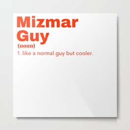 Mizmar Guy - Mizmar Metal Print | Gagjoke, Idea, Sarcasm, Comical, Bandcamp, Mizmarplayer, Musician, Tahtib, Egypt, Baladi 