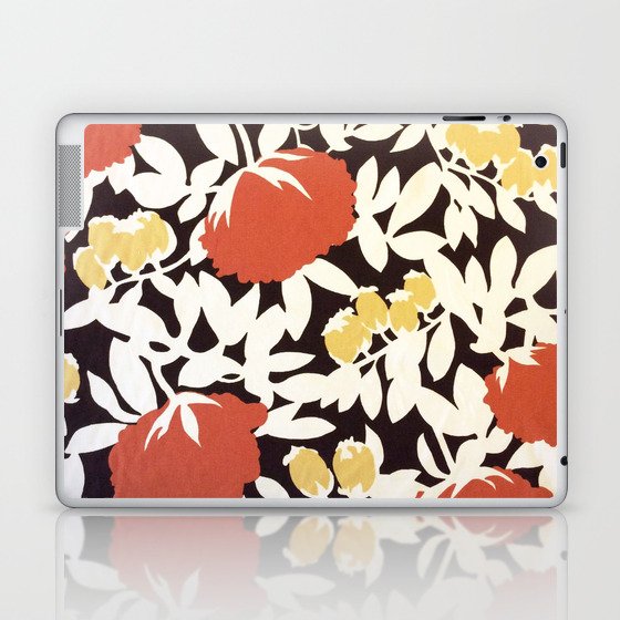 Graphic Floral Duvet Laptop & iPad Skin