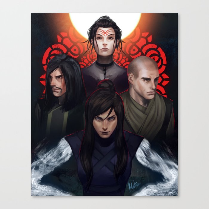 Avatar Villains Canvas Print