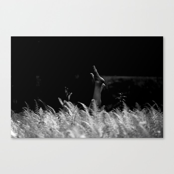 reaching out Canvas Print
