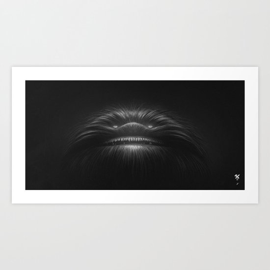 BallWars: Doomy Art Print