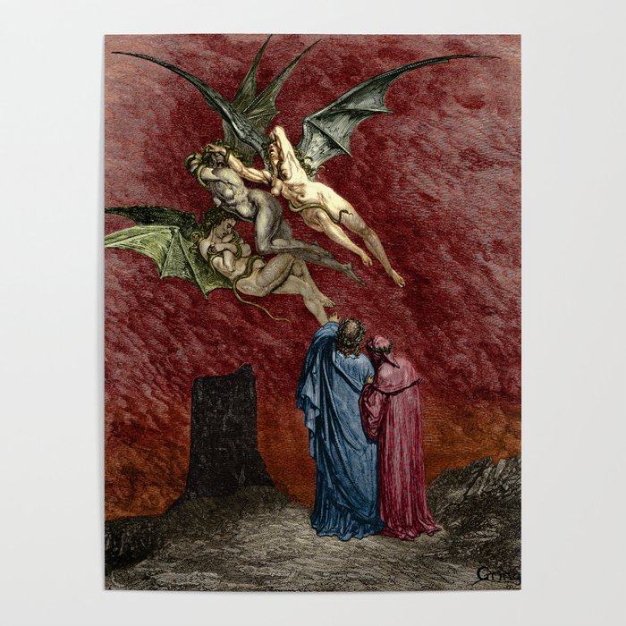 Dante and the Erinyes Poster