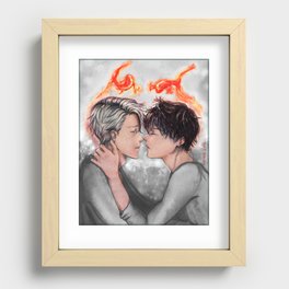 Color My Life (Victor x Yuri) Recessed Framed Print