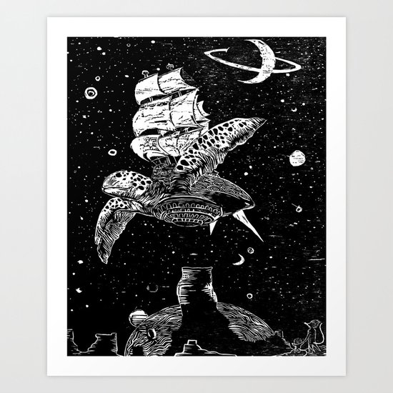 Sobaloopsian Father & Son Art Print