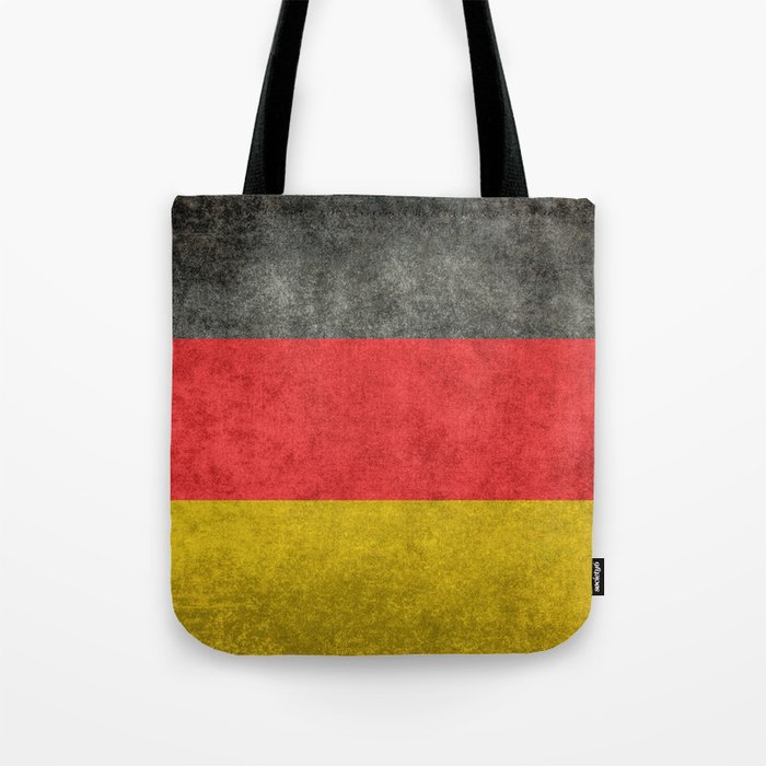 German flag, grungy textures Tote Bag