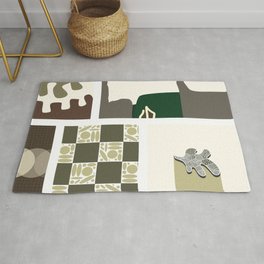 Assemble patchwork composition 19 Area & Throw Rug