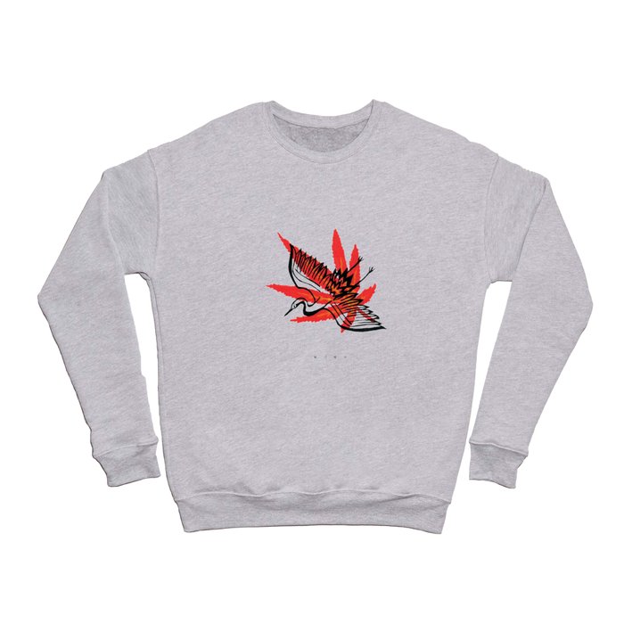 The Crane of the Maple Crewneck Sweatshirt