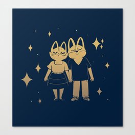 Here's the Plan - Together Canvas Print