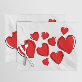 I love you women's day Placemat