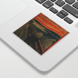 Edvard Munch The Scream (1893) Sticker