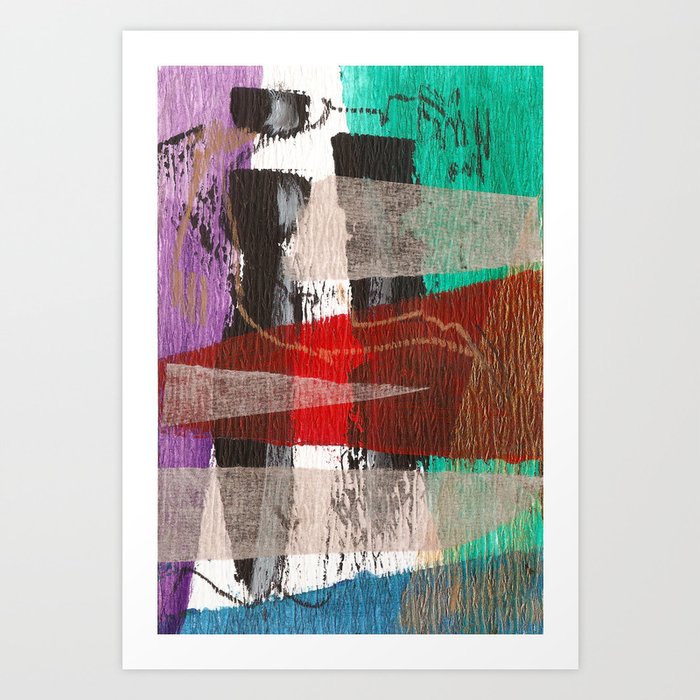 abstract8 Art Print