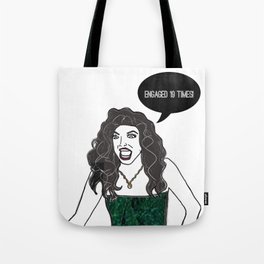 Engaged 19 Times Tote Bag