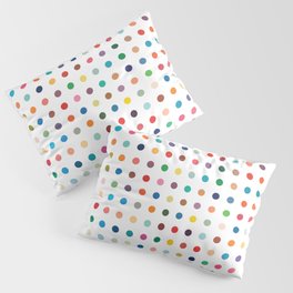 Color theory • Hues and tones • Abstract dot grid • Geometric pattern • Modern design • Minimalism Pillow Sham