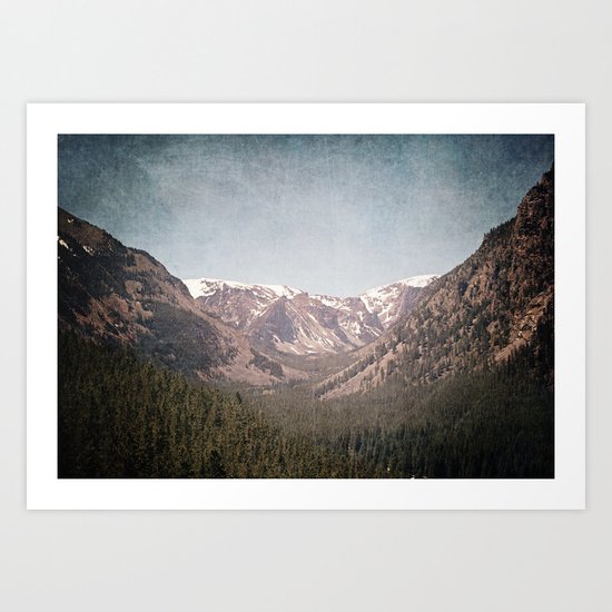 Montana Blues Art Print
