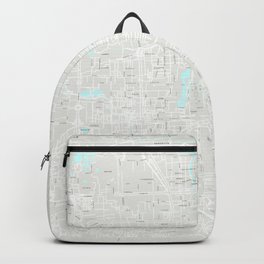 Beijing Grey Map Backpack