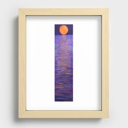 Stairway to the Moon (Oils on Canvas) Recessed Framed Print