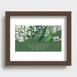 Quote 35 Recessed Framed Print