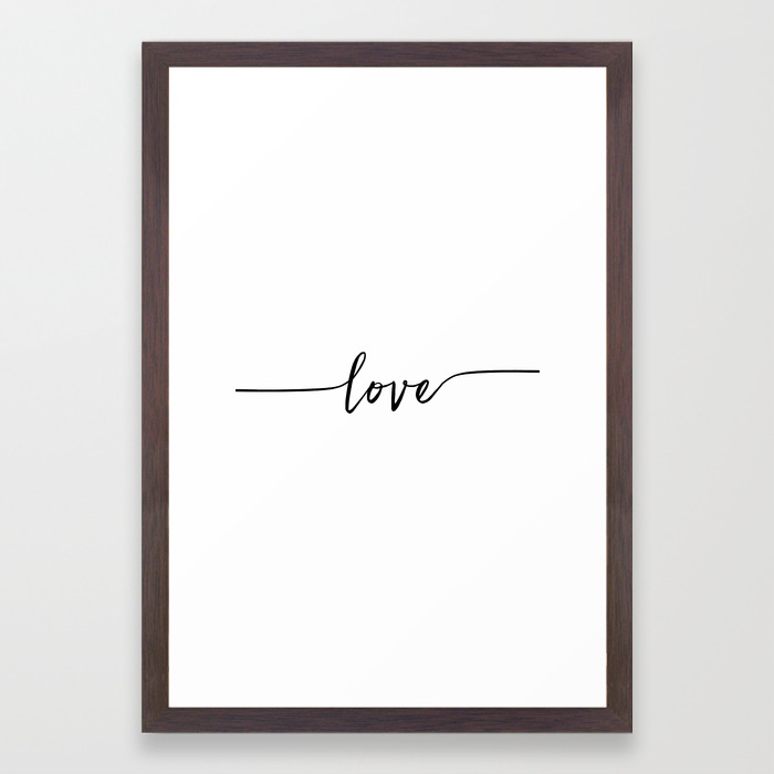 Love Sign Love Art Love Print Love Poster Valentines Day Family