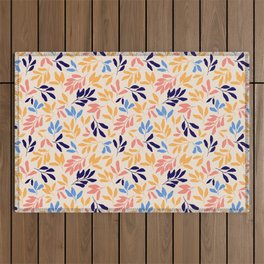 if I leaf_ambivalent palette Outdoor Rug