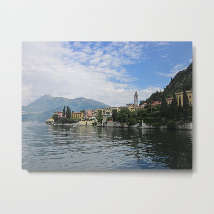 Cruising on Lake Como, Como, Italy Metal Print