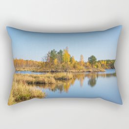 Autumn River Rectangular Pillow