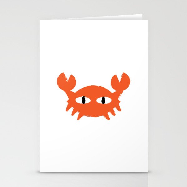 Crabby Crab Stationery Cards