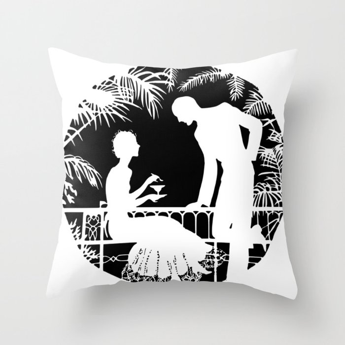 The Date Throw Pillow