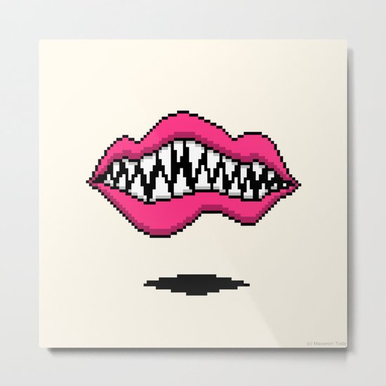 Love In Peace ( 8-bit ver. ) Metal Print