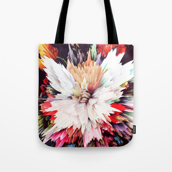 Floral Explosion Tote Bag