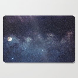 Milky Way galaxy, Night Sky Cutting Board